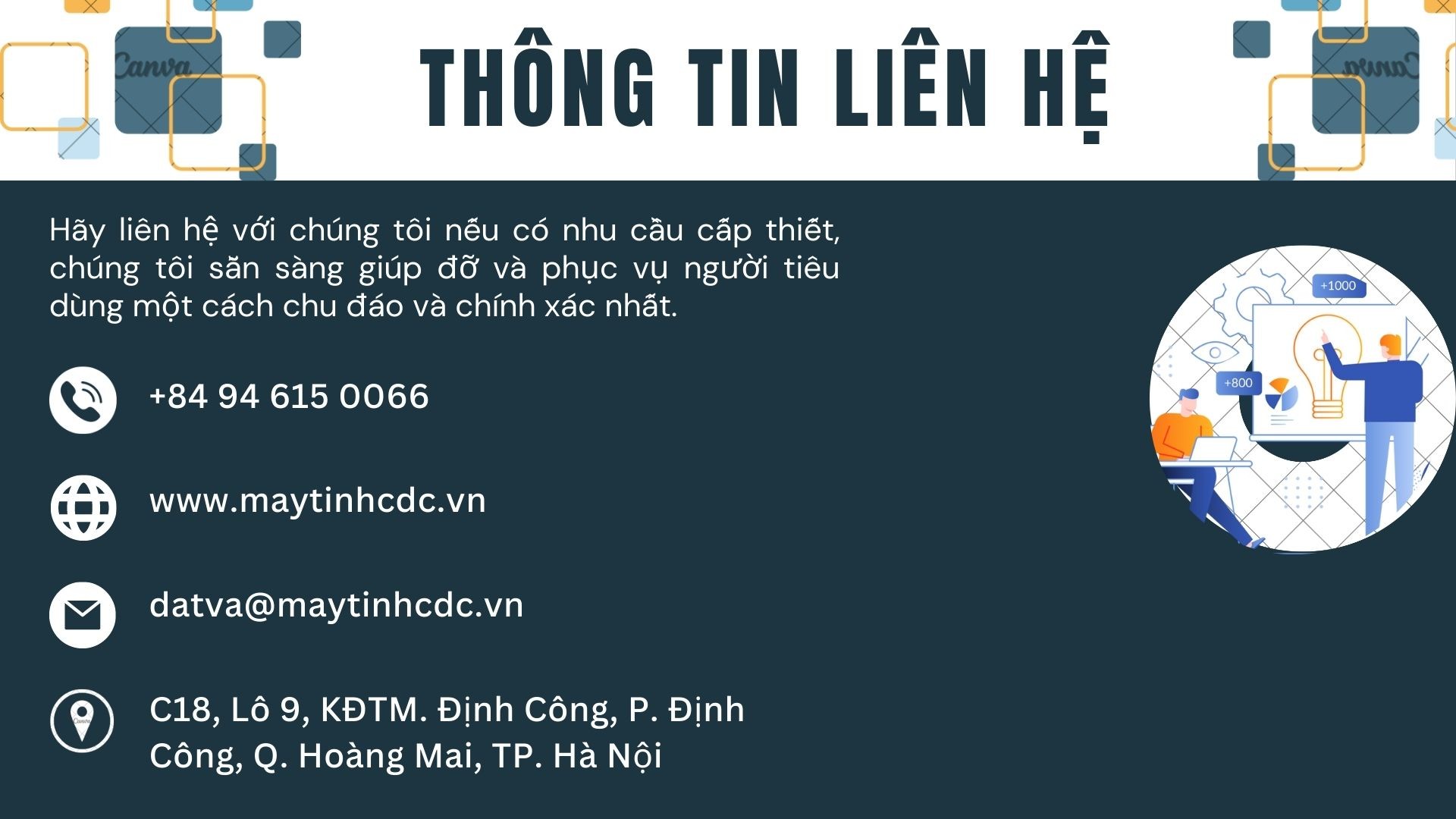 Đội ngũ kỹ thuật viên chuyên sửa máy in Canon giàu kinh nghiệm