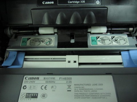 Hộp mực và khay nạp giấy máy in Canon 3300 cũ