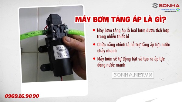 Hình ảnh máy bơm tăng áp
