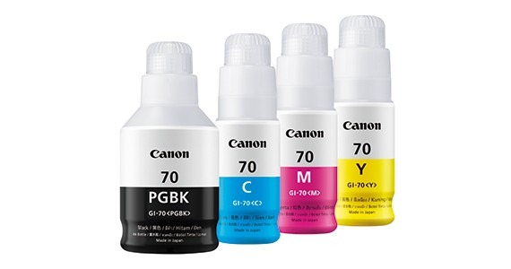Bình mực công suất lớn GI-70 cho máy in phun màu 2 mặt Canon PIXMA G5070