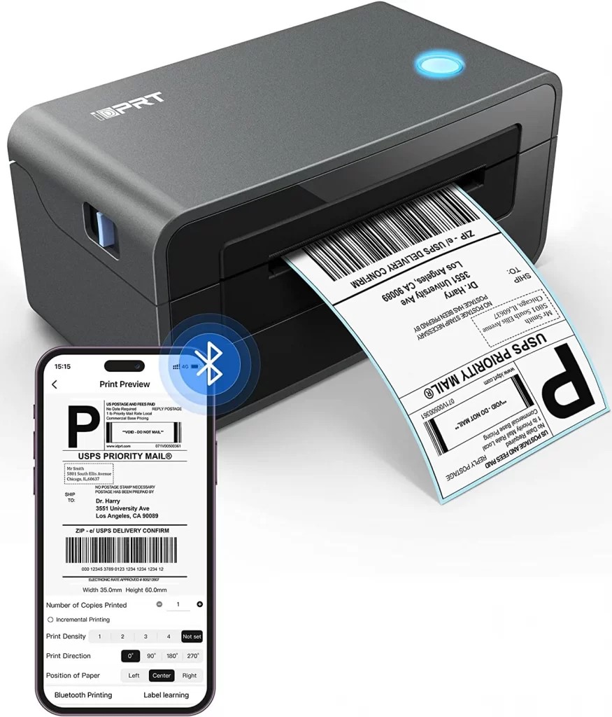 Máy in mini IDPRT SP410BT