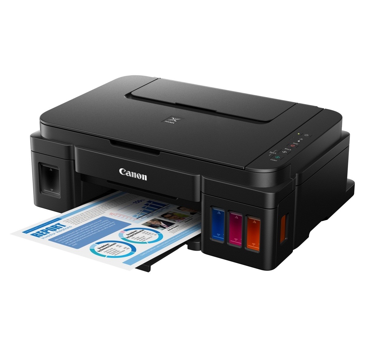 Máy in màu Canon PIXMA G2000 với thiết kế hiện đại