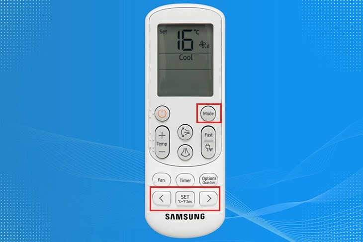 Kích hoạt chế độ tiết kiệm điện Eco trên remote máy lạnh Samsung