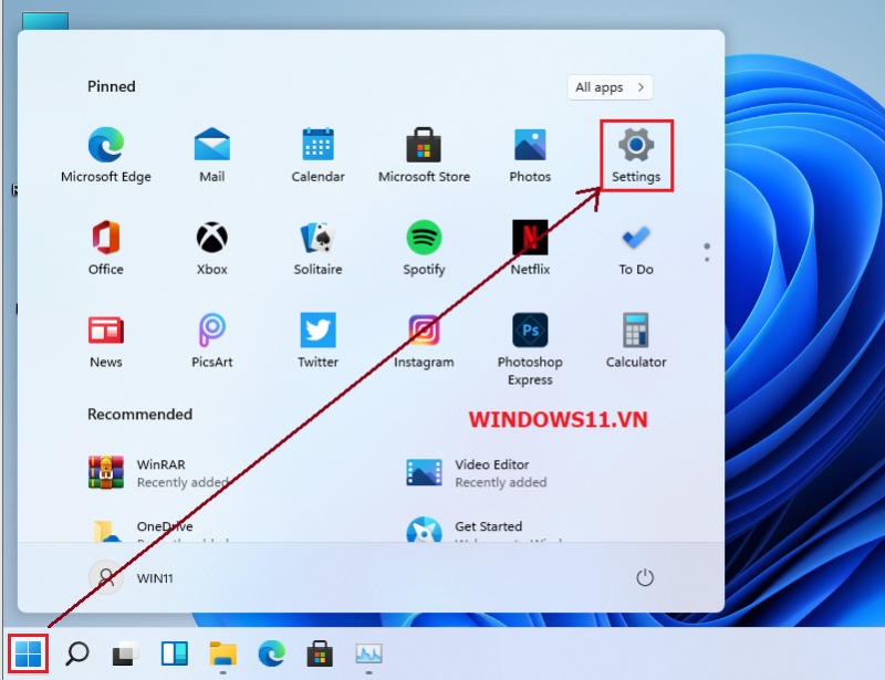 Giao diện Settings trên Windows 11 hiển thị danh sách máy in và máy quét