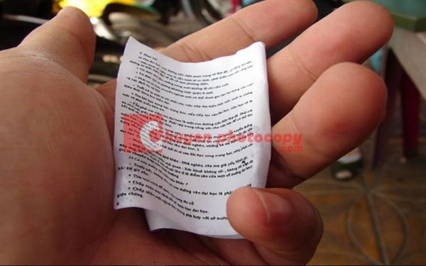 Hướng dẫn cách in tài liệu thu nhỏ