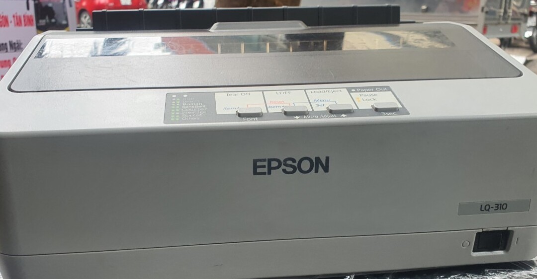 Hướng dẫn thao tác sử dụng máy in hóa đơn Epson LQ-310