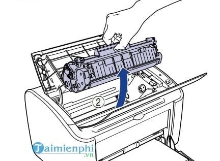 Cách tháo hộp mực máy in khi bị kẹt giấy