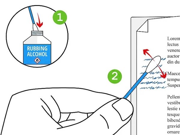Chuẩn bị và đánh giá loại giấy trước khi xóa mực in