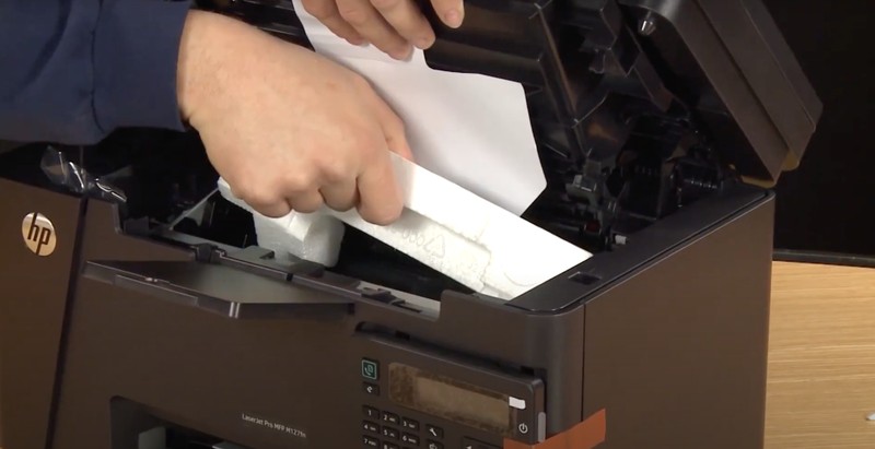 Máy in HP LaserJet Pro MFP M125a thiết kế hiện đại, nhỏ gọn