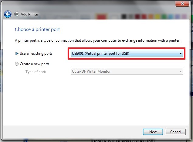 Chọn Browse để tìm thư mục driver máy in HP LaserJet P2014