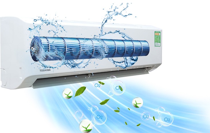 Chức năng tự động làm sạch – Máy lạnh Toshiba 