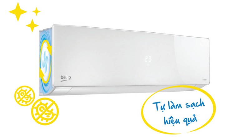 Chức năng Self Clean - Máy lạnh Beko