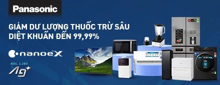 Banner khuyến mãi máy lạnh Panasonic tại Điện Máy Chợ Lớn