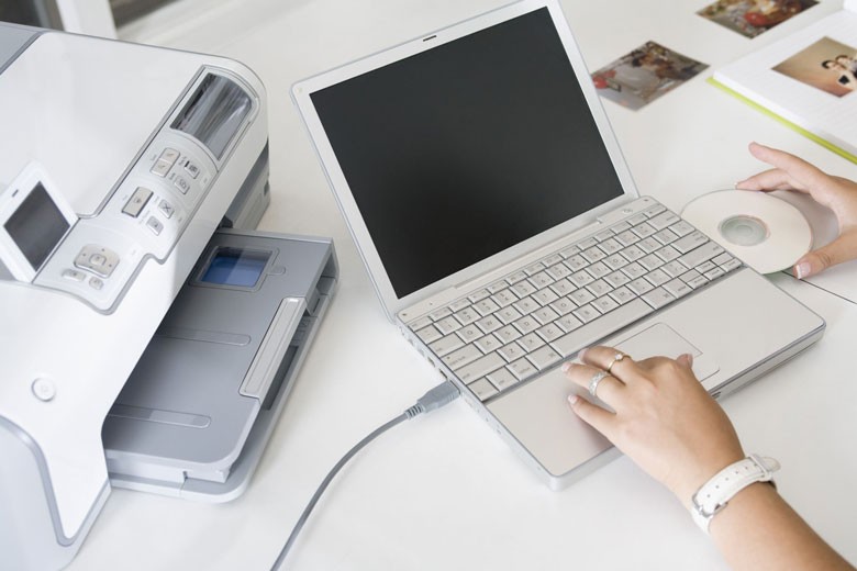 cách nối máy in với laptop qua cáp USB