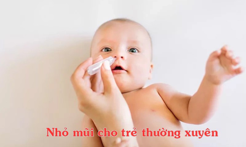 Giữ ẩm mũi và da cho trẻ sơ sinh khi nằm điều hoà