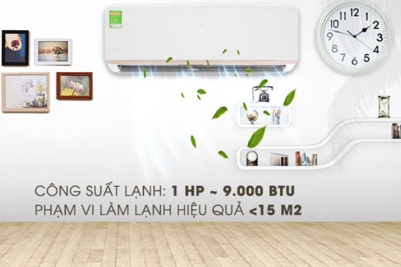 Chọn công suất máy lạnh Panasonic Inverter R410A theo diện tích