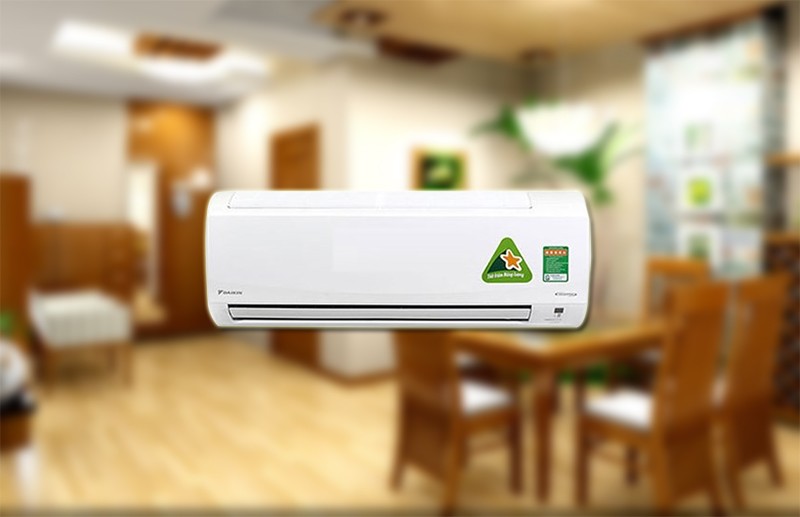 Ảnh minh họa kích thước và công suất máy lạnh 2 chiều phù hợp diện tích phòng