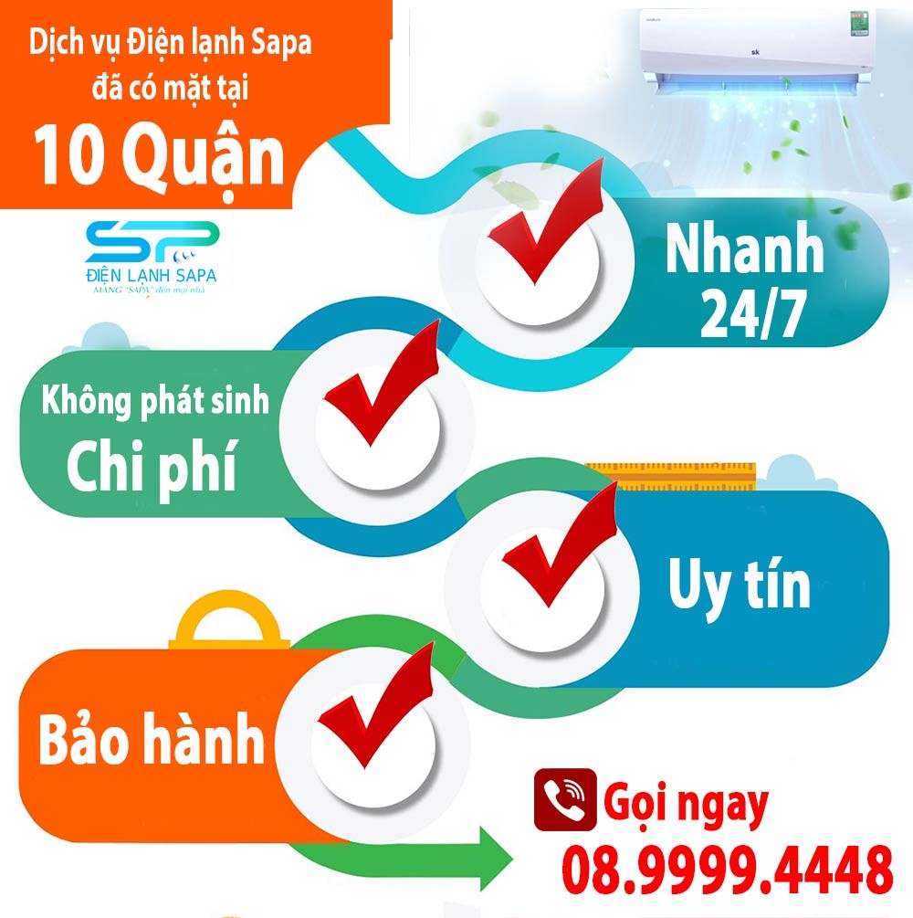 dịch vụ bơm gas máy lạnh quận Bình tân