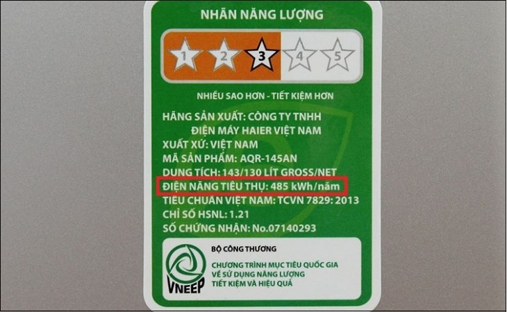 Hướng dẫn đọc chỉ số hiệu suất năng lượng EER CSPF