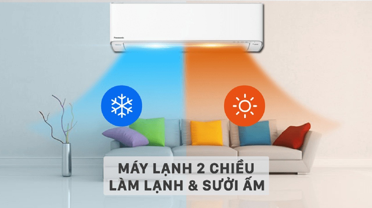 Máy lạnh 2 chiều Panasonic