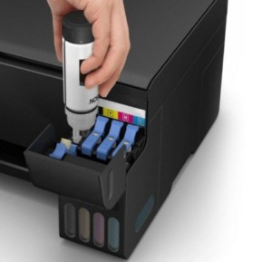 Đổ mực đúng cách vào bình máy in Epson L3210