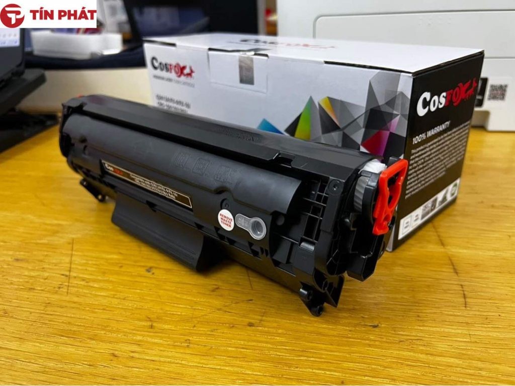 Hộp mực máy in Canon 2900 tương thích, có lỗ đổ mực tiện lợi, minh họa cho catrich không chính hãng giúp tiết kiệm chi phí