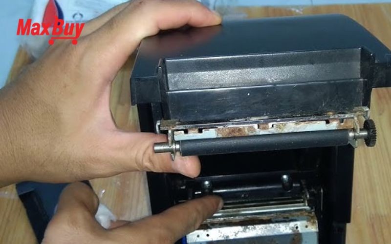 Máy in bill bị kẹt giấy, dấu hiệu đầu in nhiệt có vấn đề
