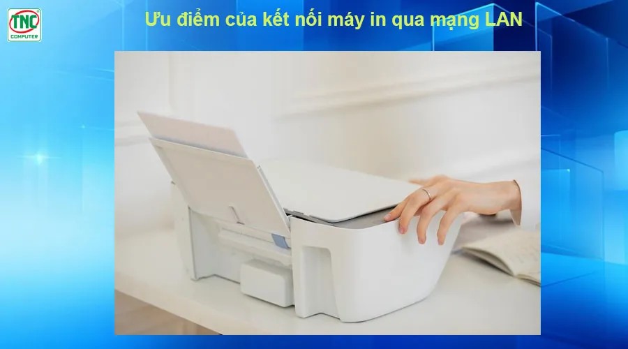 cách cài máy in mạng lan