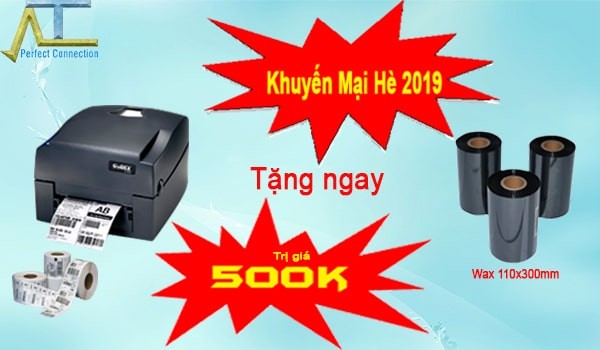 Chương trình khuyến mãi máy in Godex