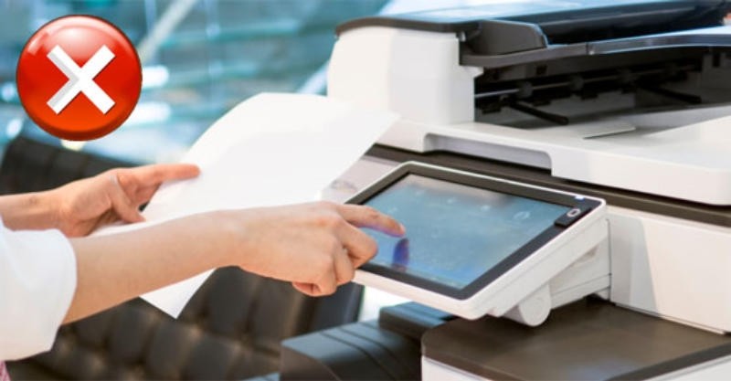Người dùng gặp sự cố lỗi máy in Ricoh không in được