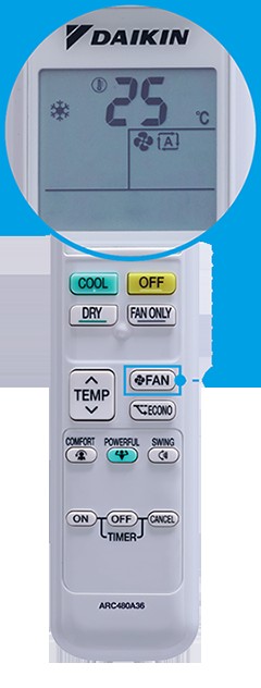 Remote điều khiển điều hoà Daikin 2 dàn lạnh