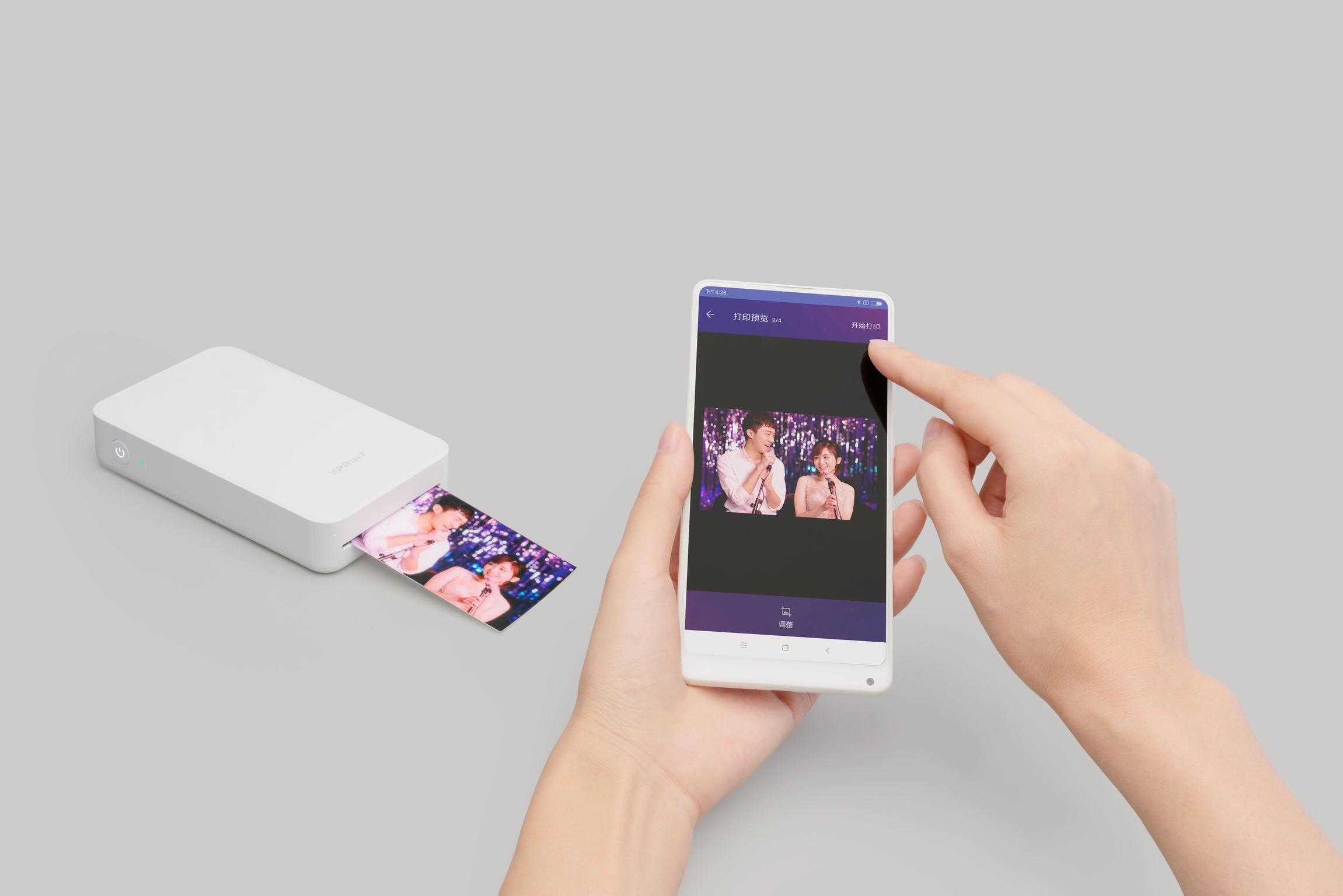 Máy in ảnh mini Xiaomi XPRINT DMP 100 với thiết kế nhỏ gọn, cầm tay