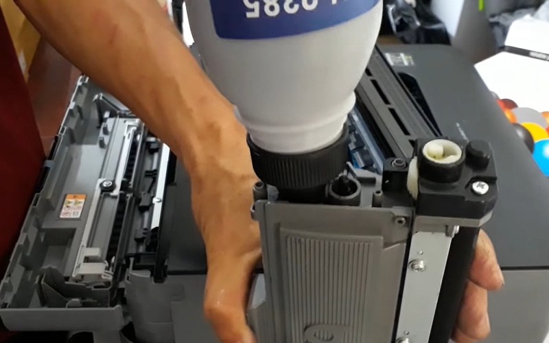 Sử dụng hộp mực chính hãng cho máy in Brother
