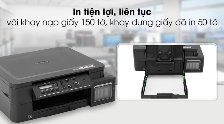 Máy in phun màu đa năng In Scan Copy Brother DCP - T310 - In liên tục