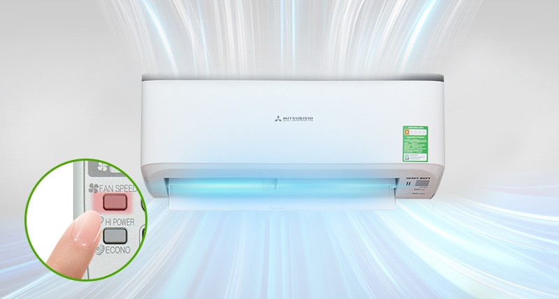 Công nghệ làm lạnh nhanh trên điều hòa Mitsubishi Heavy SRK09CMP-5