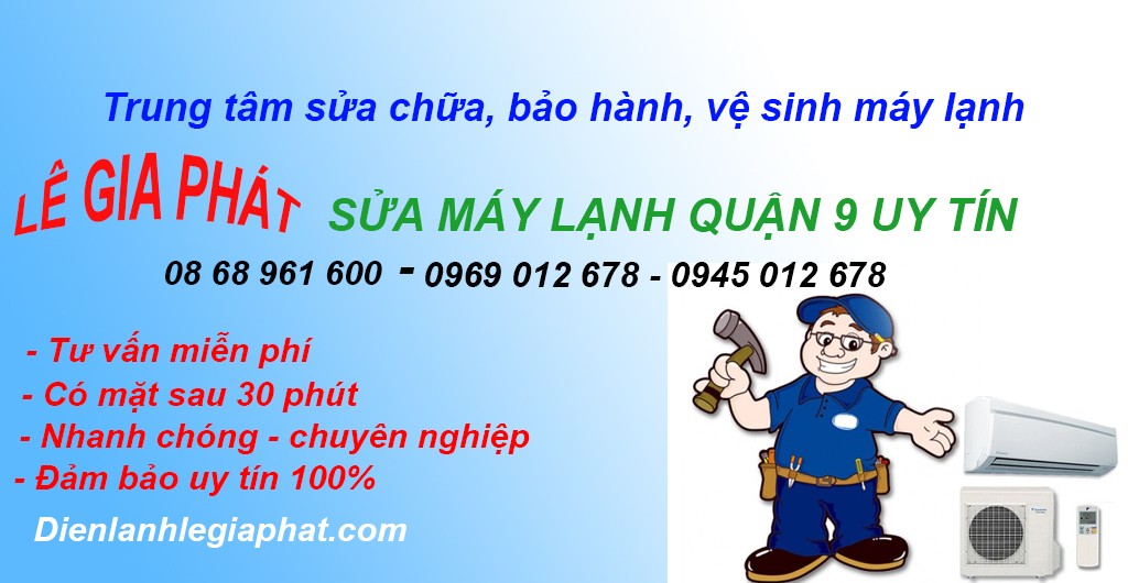 Kiểm tra và sửa chữa máy lạnh Sharp tại nhà quận 9