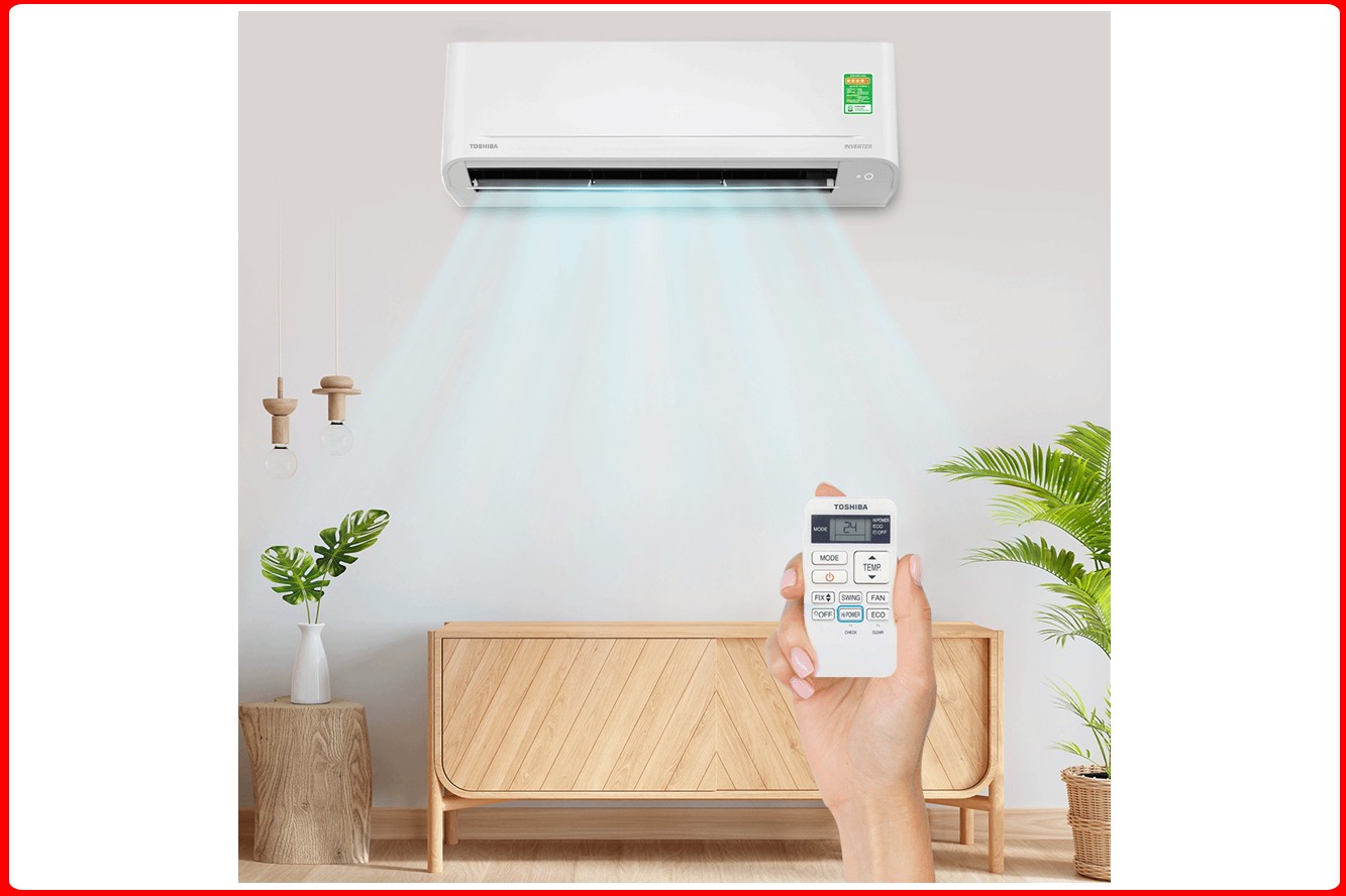 Máy lạnh Toshiba Inverter 1 HP RAS-H10S5KCV2G-V với chế độ Hi Power