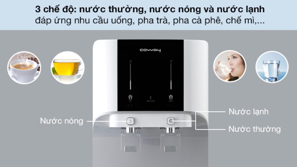 Máy lọc nước nóng lạnh cung cấp nước uống tiện lợi
