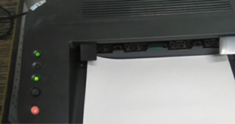 Máy in Canon 6230 không in được 2 mặt có thể do kẹt giấy ở bộ phận duplex