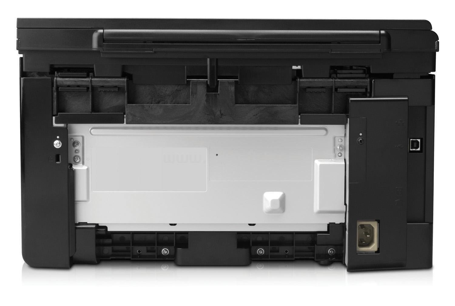 Cổng kết nối phía sau máy in HP LaserJet Pro M1132 MFP