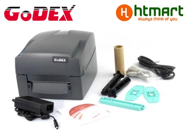 Máy in mã vạch Godex G500U cho bản in chất lượng cao