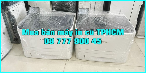 Quy trình thu mua máy in cũ TPHCM