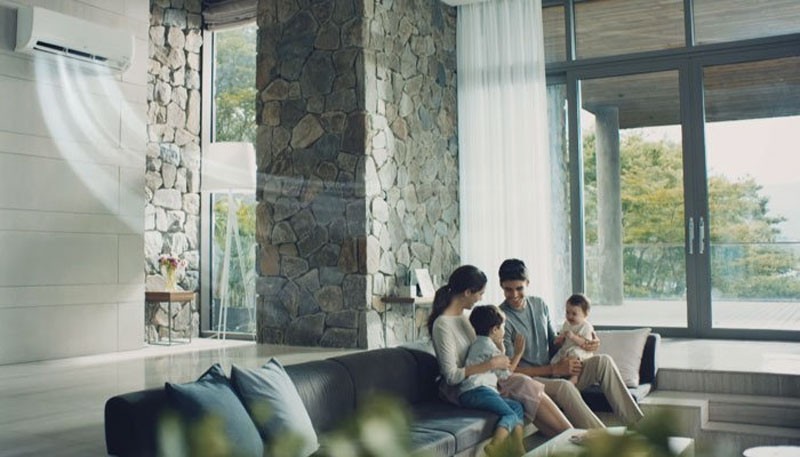 Biểu tượng tính năng lọc không khí Nanoe-G trên máy lạnh Panasonic