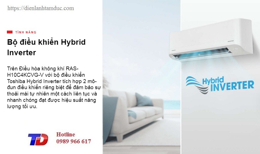 Minh họa bộ điều khiển Hybrid Inverter của Toshiba