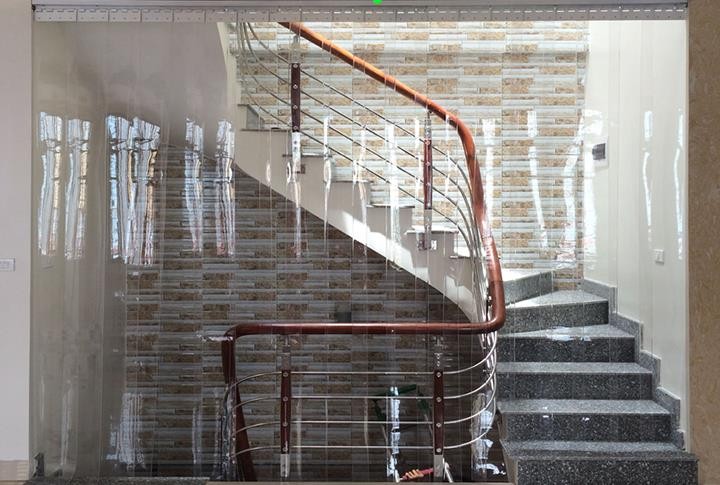 Rèm nhựa ngăn lạnh điều hoà Hà Nội