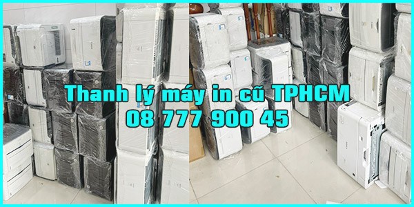 Thanh lý máy in cũ tại TPHCM đơn giản