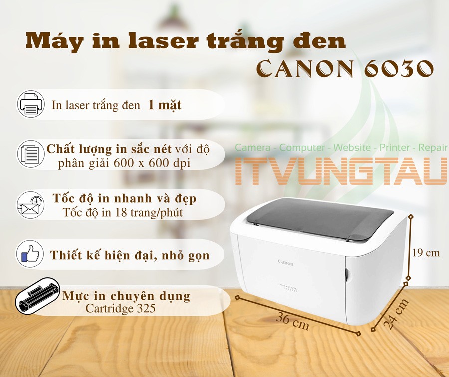 Hình ảnh minh họa máy in Canon 6030