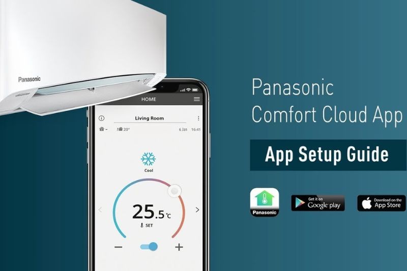 Ứng dụng Panasonic Comfort Cloud điều khiển máy lạnh Panasonic