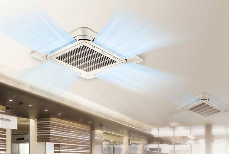Dàn lạnh máy lạnh Midea âm trần, liên quan đến mã lỗi máy lạnh Midea âm trần
