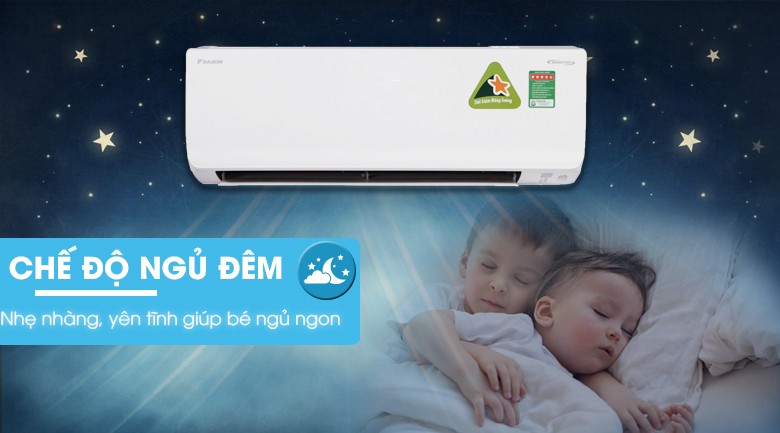 Biểu tượng chế độ Quite trên remote máy lạnh 2 chiều Daikin